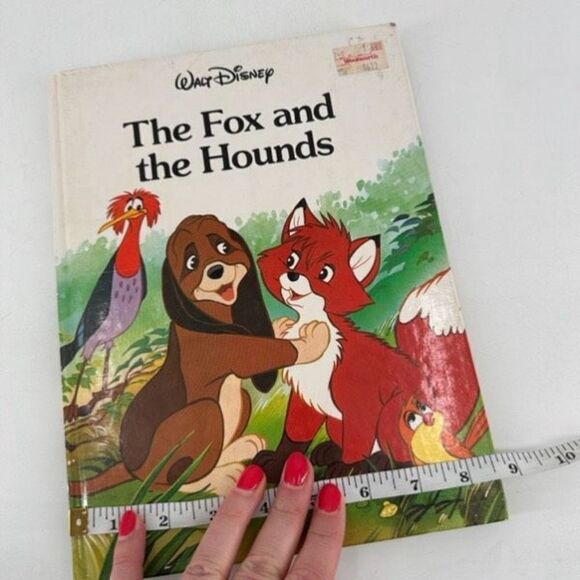Vintage 1988 Walt Disney's The Fox‎ and the Hounds Books Fiction Hardcover - Picture 9 of 10